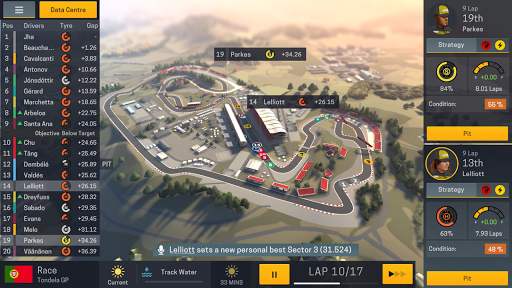 Zarządzanie zespołem w Motorsport Manager Mobile 2